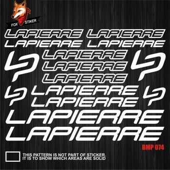 Bicycle Frame Decal Stickers   LAPIERRE-02